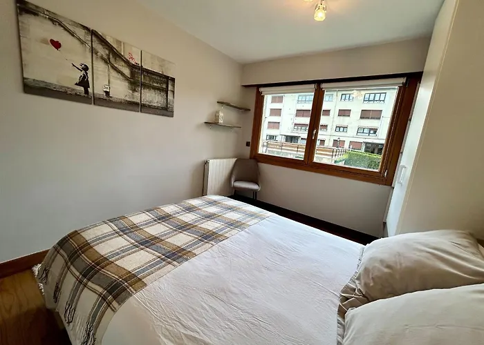 Earra - Ondartza - 1 Minuto Playa - Garaje Incluido Daire Zarautz